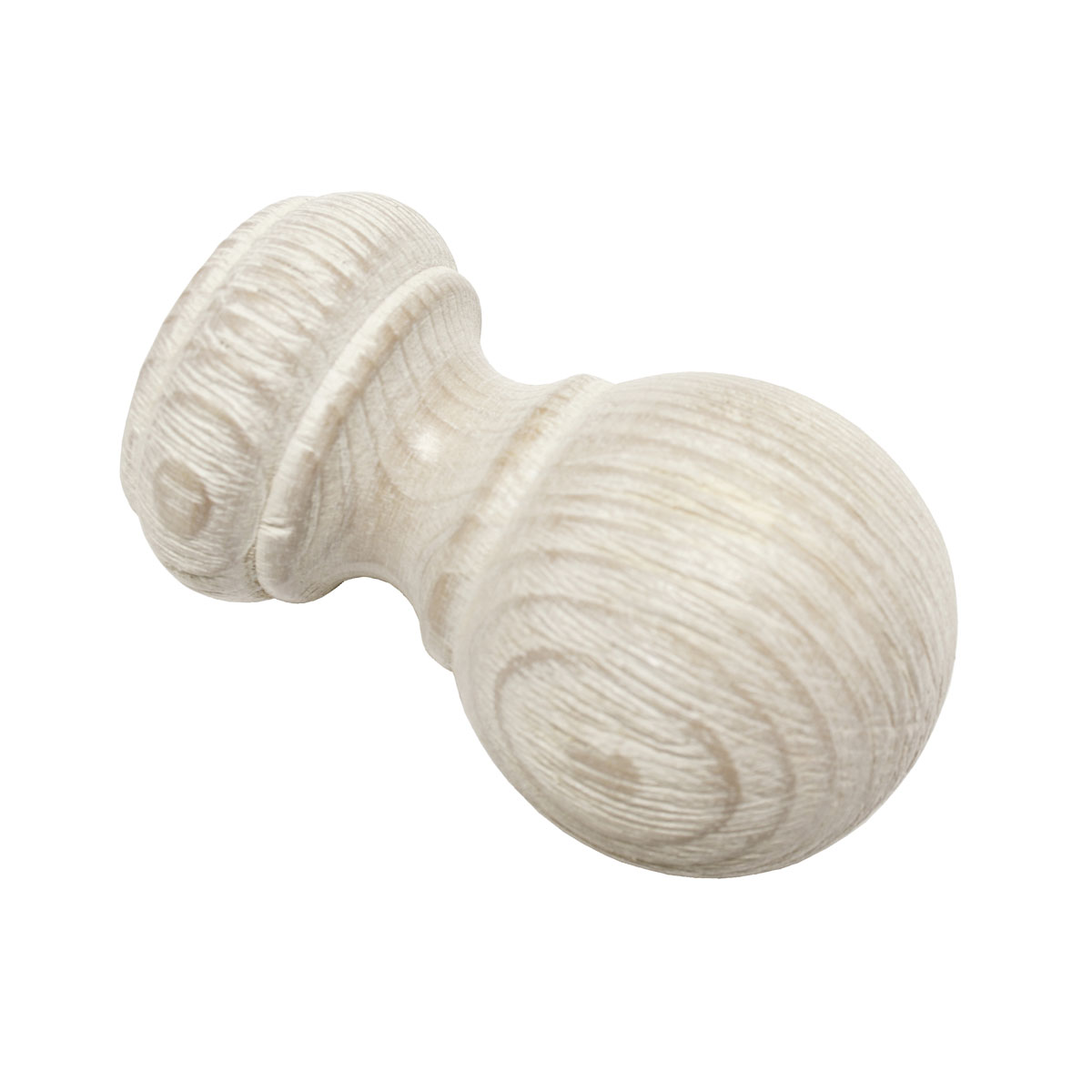 Gardinia Endstück Kugel für Country Durchmesser 25 mm castell-eiche