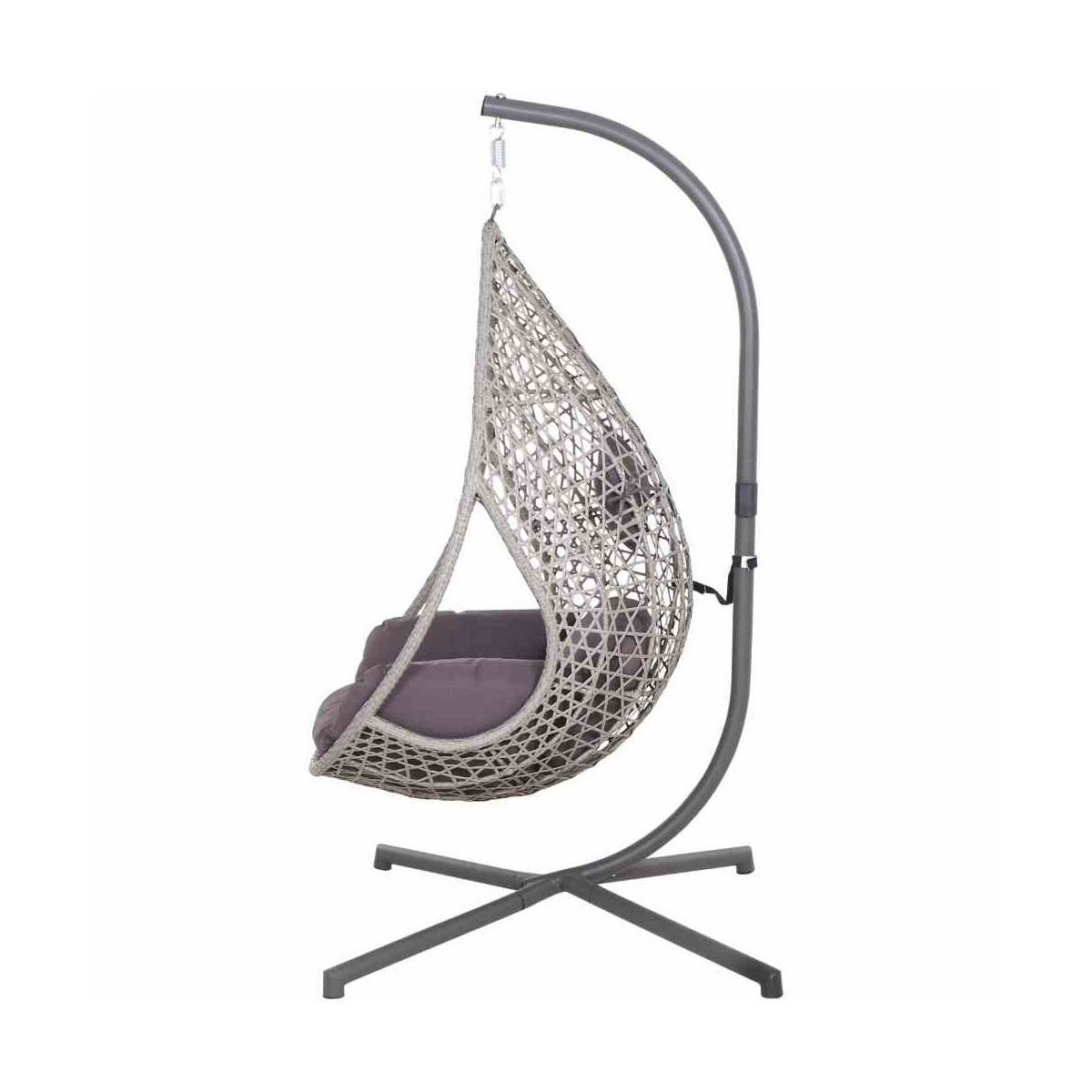 Siena Garden Hängekorb „Varese“, titan/anthrazit Bild 3