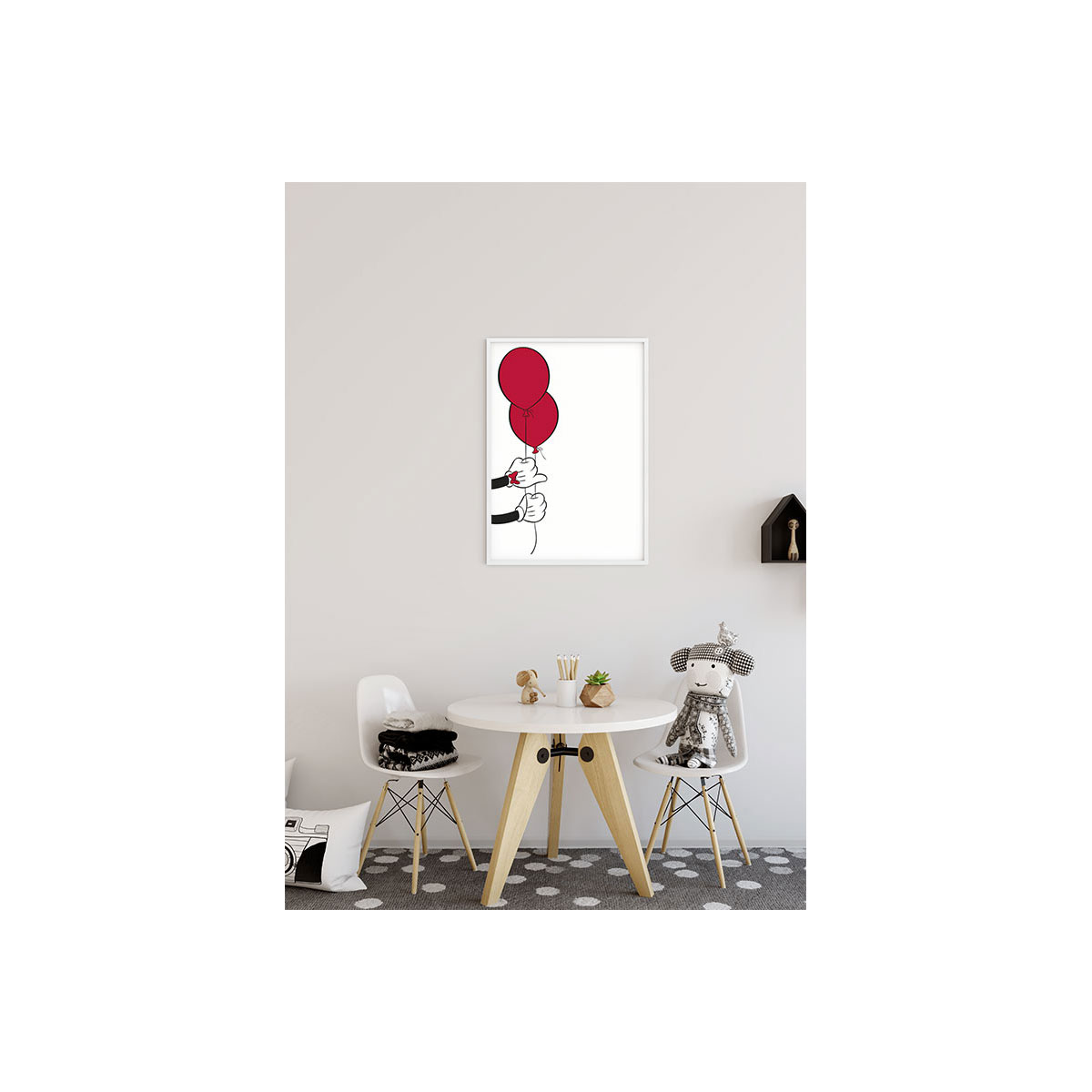 Komar  Wandbild Mickey Mouse Balloon 40x50 cm Bild 6