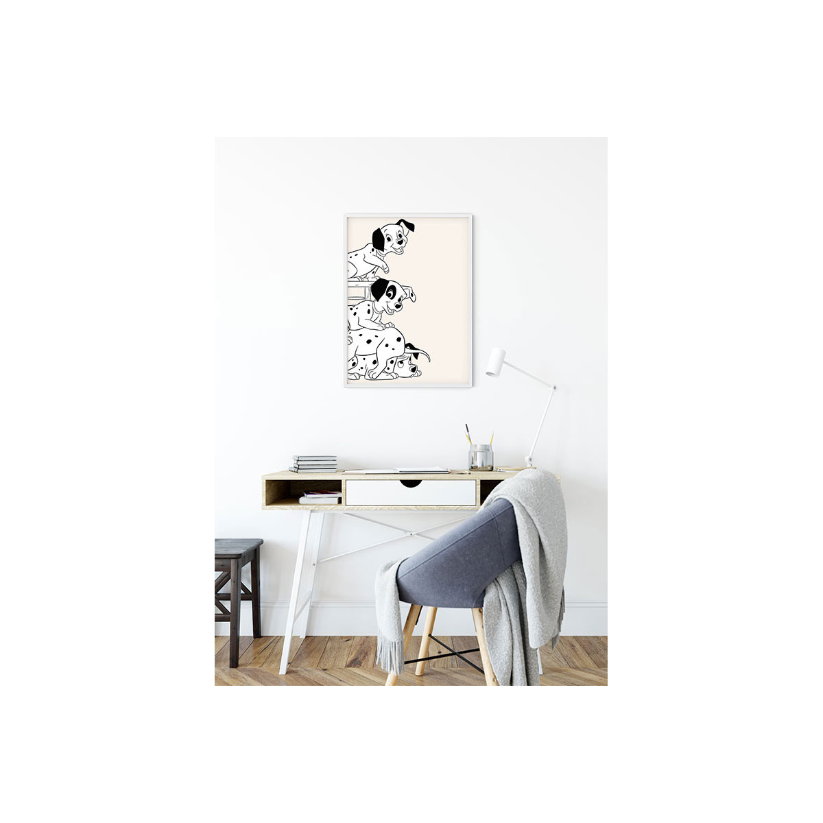 Komar  Wandbild 101 Dalmatiner Playing 50x70 cm Bild 9