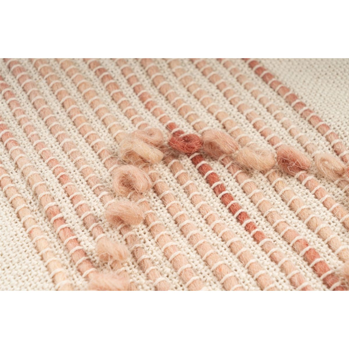 Decke Bohist 225 Rosa / Creme Bild 4