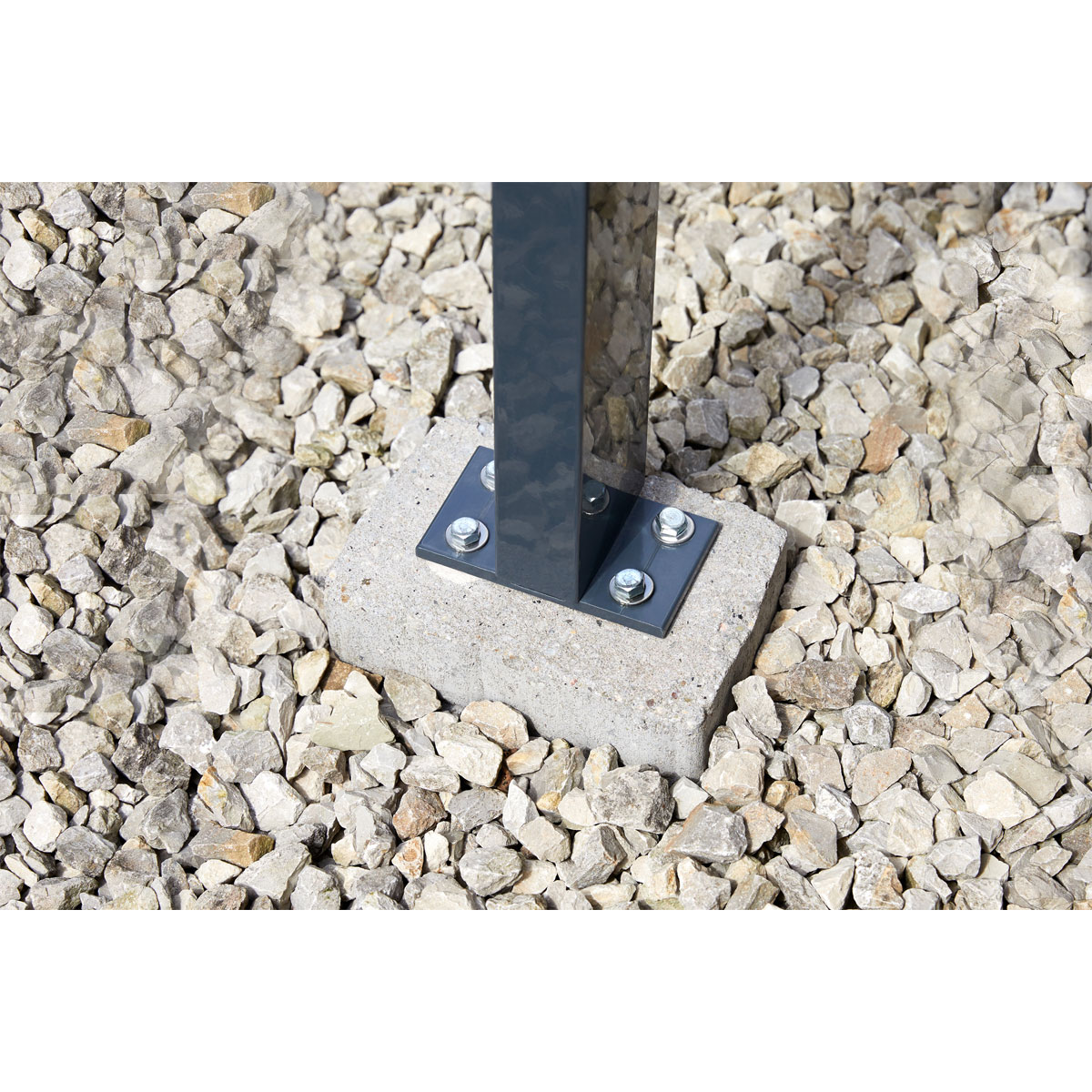 gutta Terrassenüberdachung Standard anthrazit 426 x 406 cm Bild 6