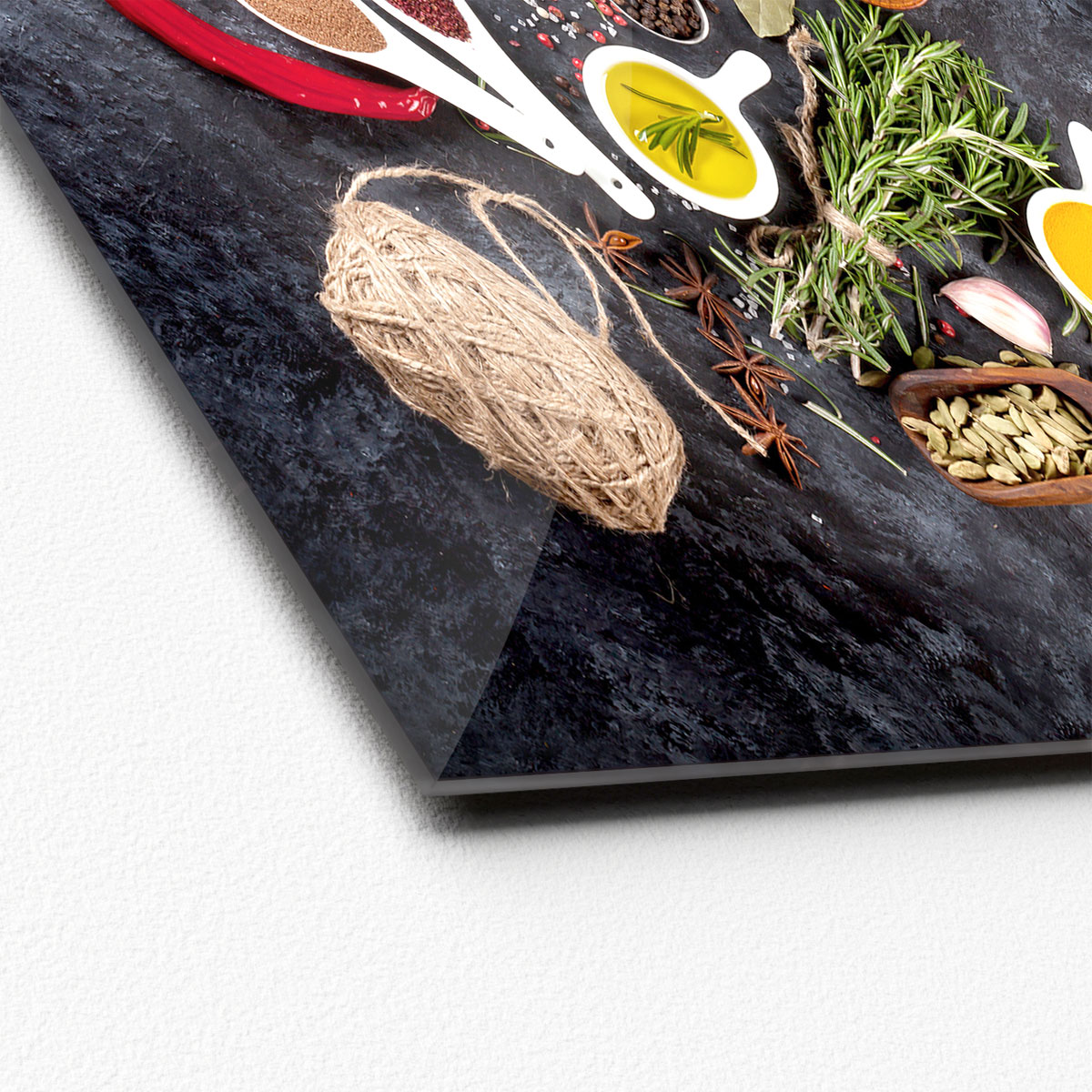 Glas-Art Spicery II 20 x 20 Glasbild Bild 2