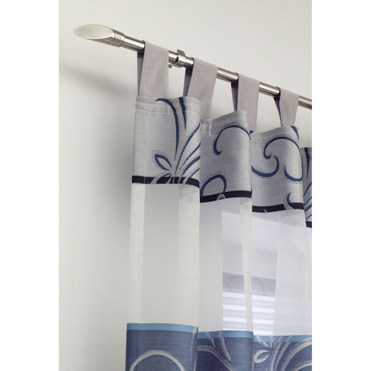 Gardinia Gardinenstange Ellipse Durchmesser 16/19 mm 190-340 cm Edelstahl-optik Bild 3