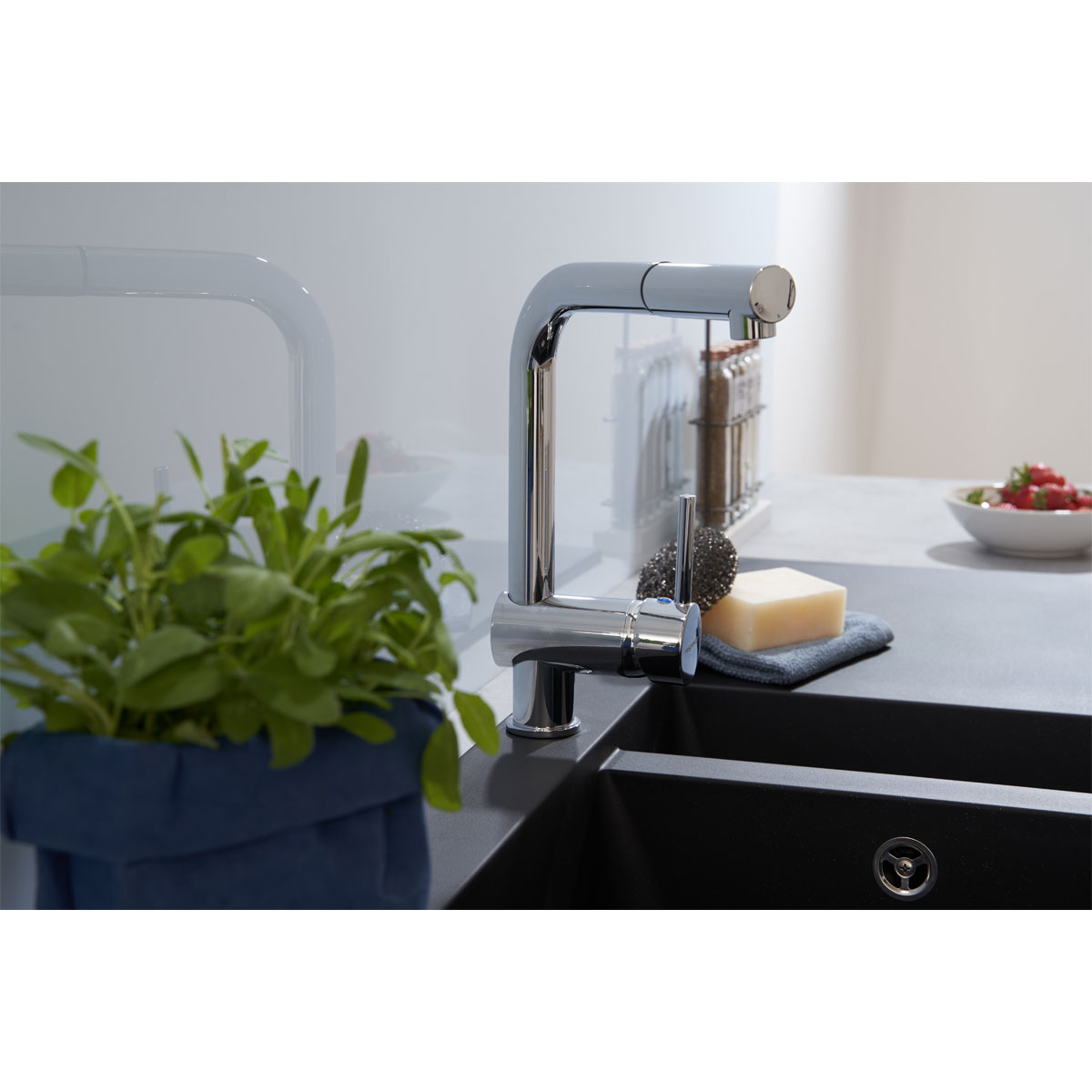 Respekta Einbauspüle Denver Mineralite Bild 6