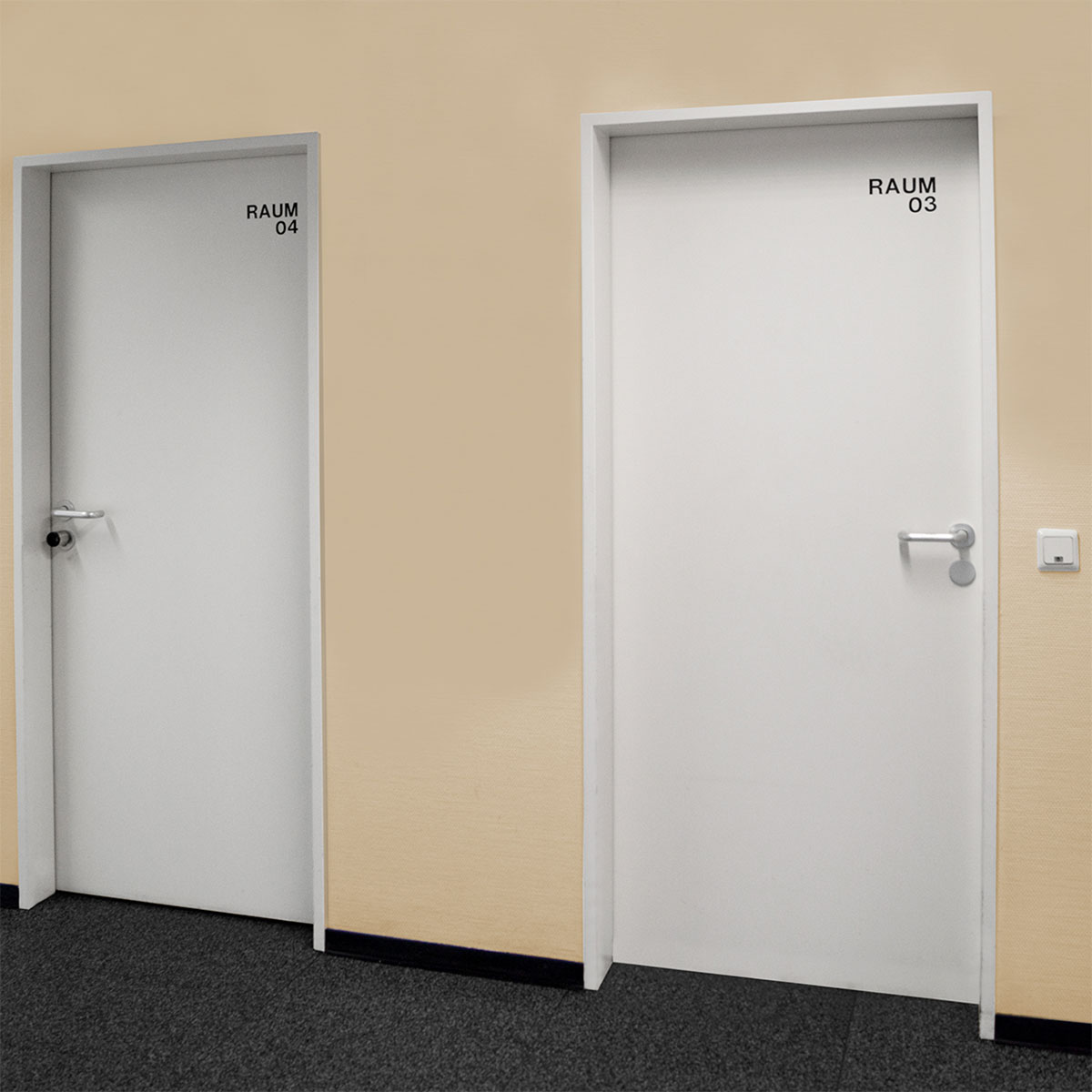 Metafranc Klebbeziffer 2 3,5 cm schwarz Bild 2