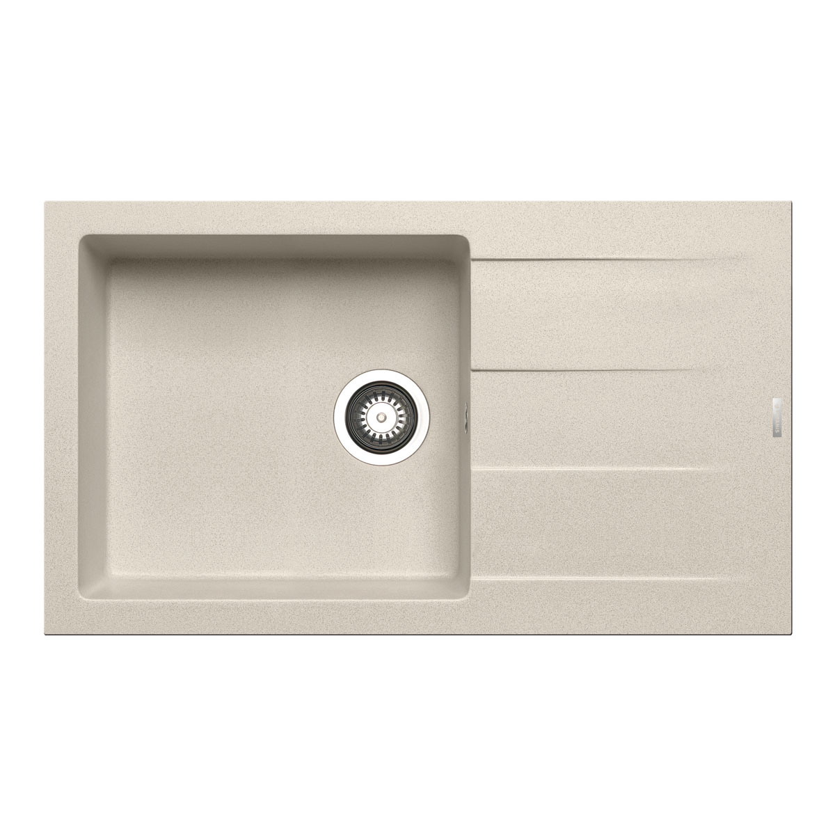 Pyramis  Einbauspuele ATHLOS PLUS 86 x 50 cm 1B 1D Granit beige Bild 1