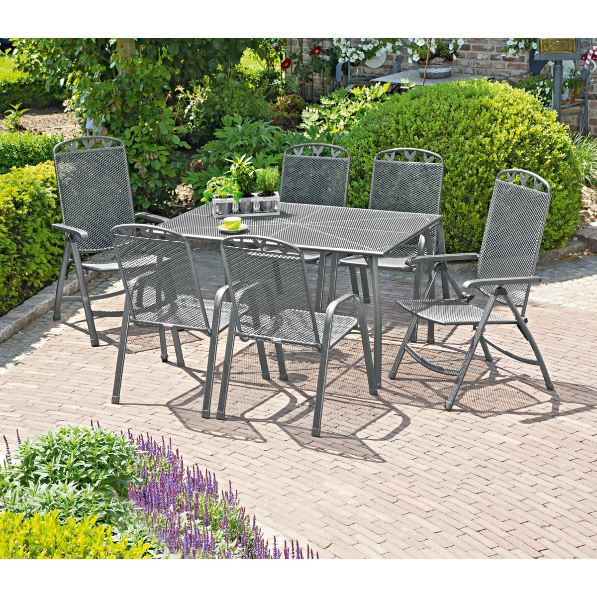 Greemotion Testrut Klappsessel Toulouse eisengrau Bild 5