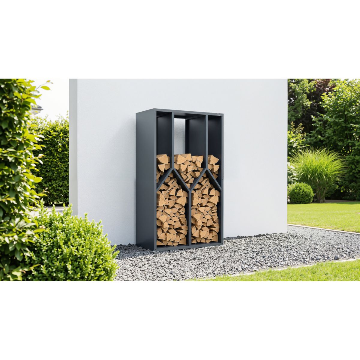 Weka Metall-Brennholzregal  Gary