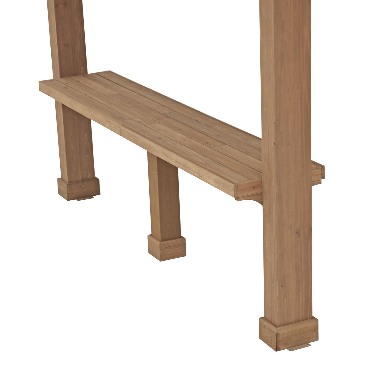 Westmann Seitenablage für Devon 12x12 und 12x14 59x299x96cm Natur Bild 2