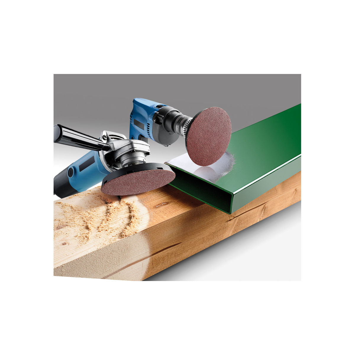 kwb  Schleifscheiben Quick-Stick Holz und Metall Durchmesser 125 mm Bild 3