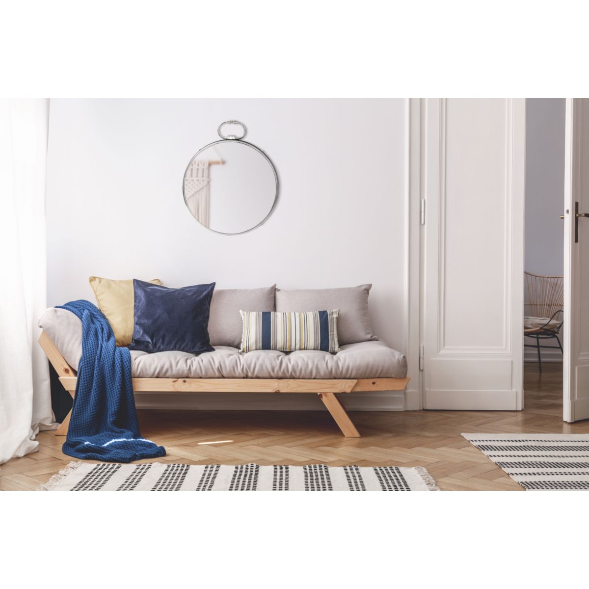 Wandspiegel Eleganca 425 silber schwarz Bild 4