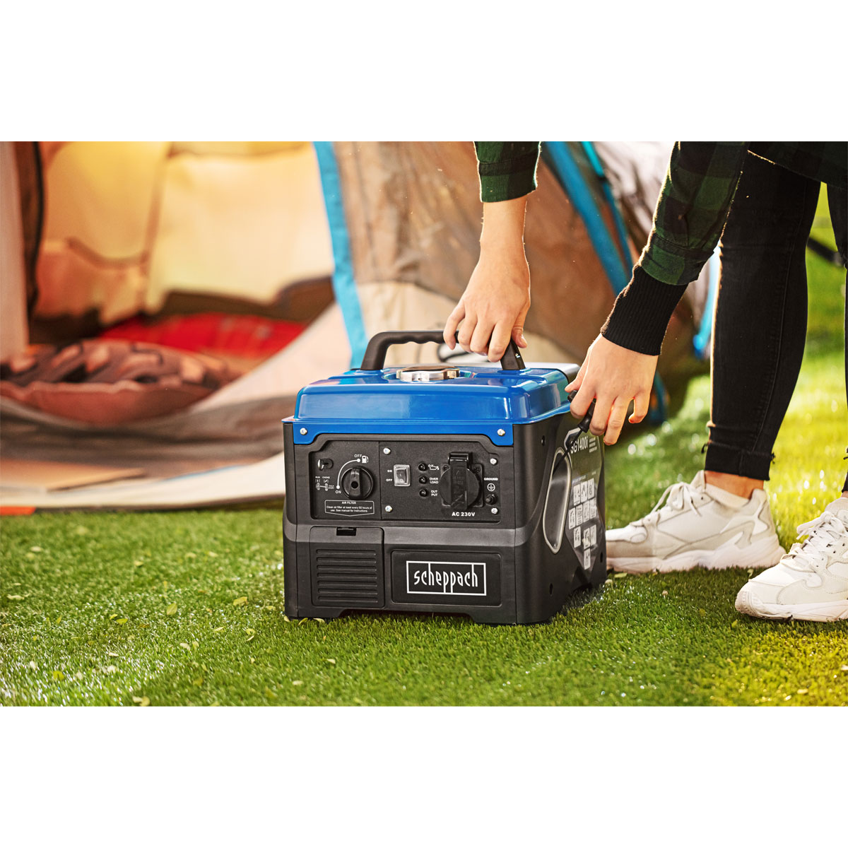 Scheppach Inverter Stromerzeuger ISG 1400i Bild 3