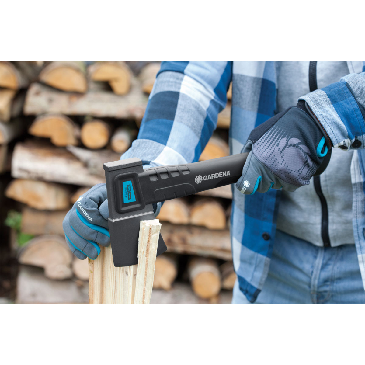 Gardena  Gerätehandschuh grau Bild 2