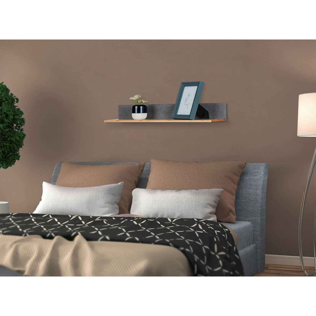 Wenko  Wandregal Bahari Wohnregal Badregal aus Bambus Bild 8