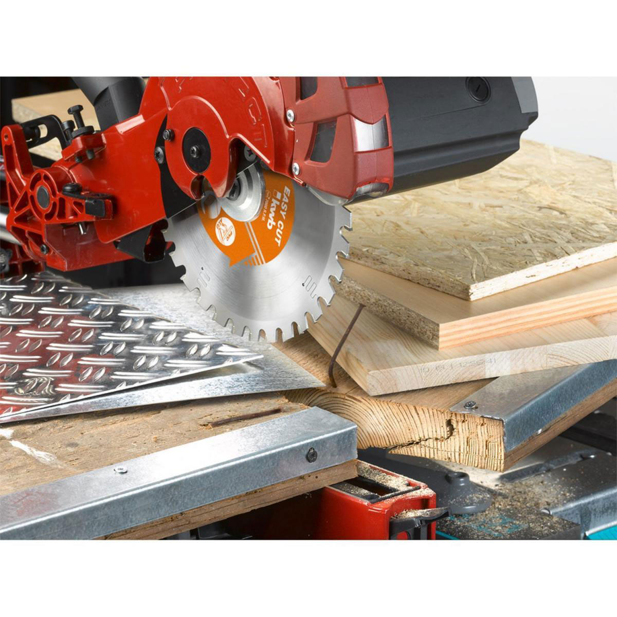 kwb  Kreissägeblätter Easy Cut für Bau- und Tischkreissägen Durchmesser 350 mm Bild 2