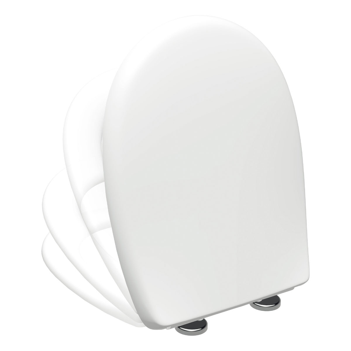 WC Sitz Bemis Click&Clean Classic weiß Bild 5