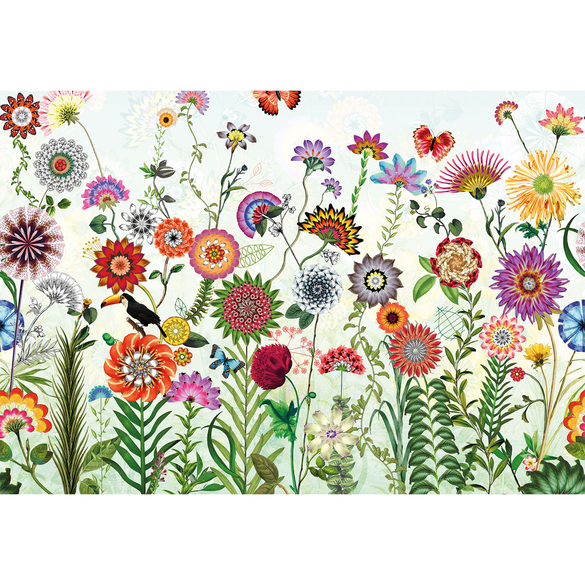 Komar  Papier Fototapete Brazil 368x254 cm Bild 2