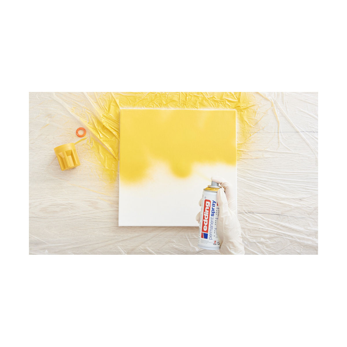 Edding  Spray 5200 verkehrsgelb seidenmatt Bild 4