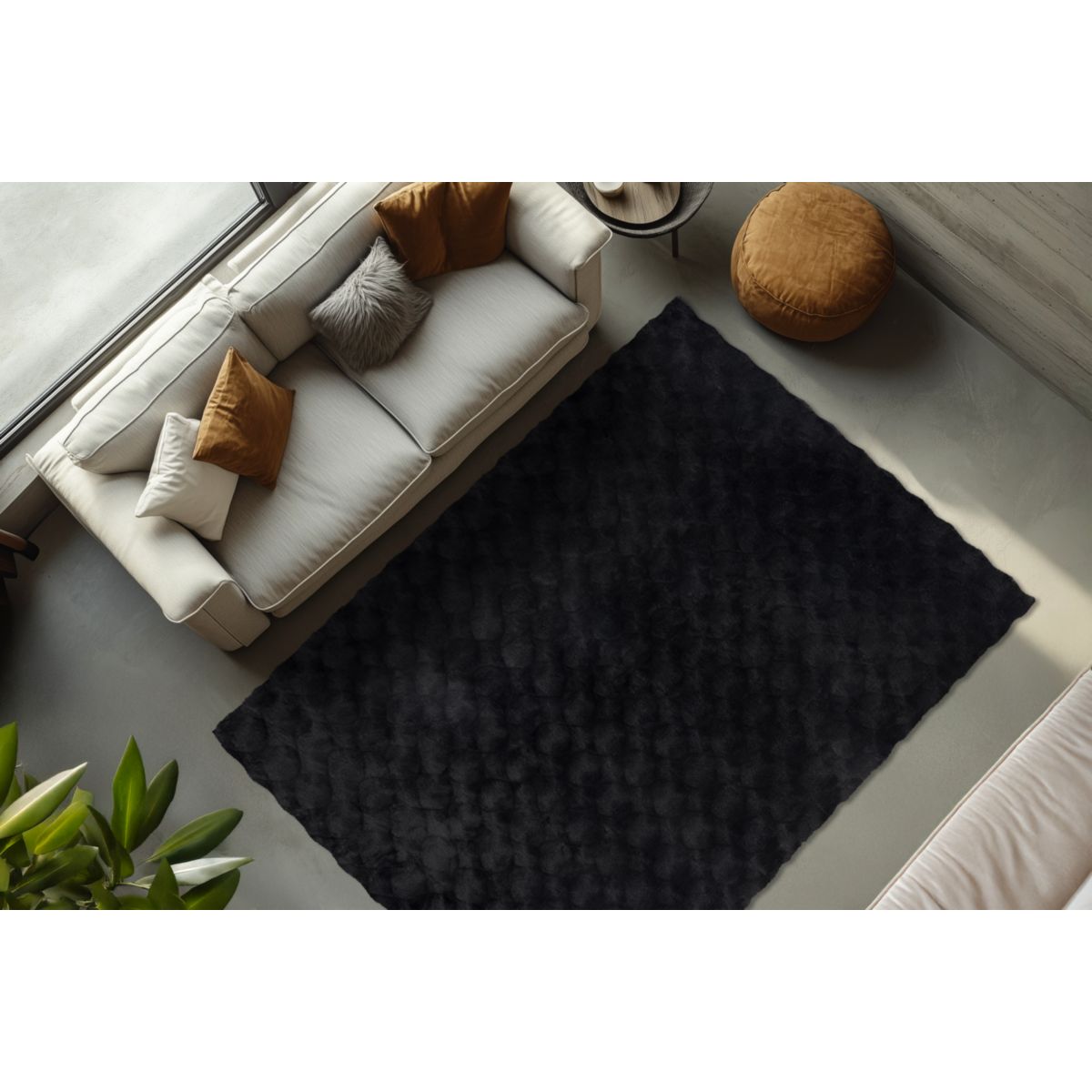 Royal Glow 825 Anthrazit 80cm x 150cm Bild 5