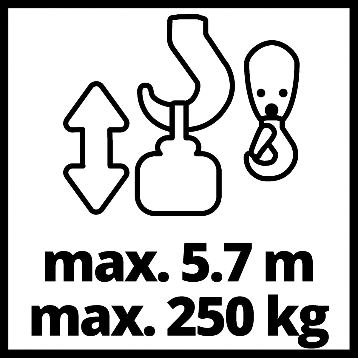 Einhell Seilhebezug TC-EH 250 Bild 6
