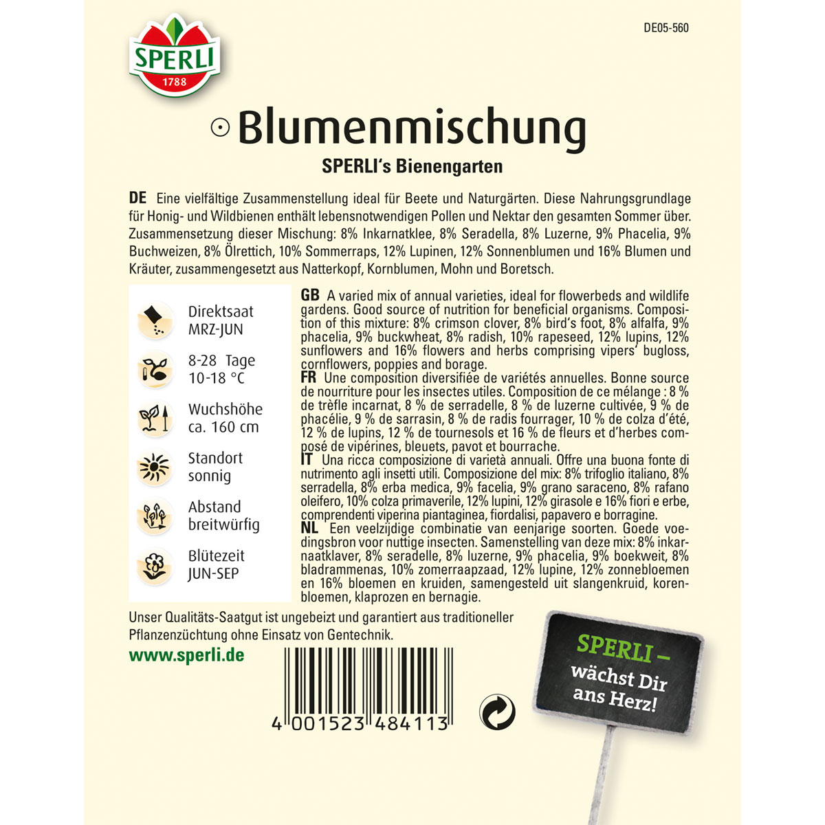 Sperli Bienengarten Bild 2