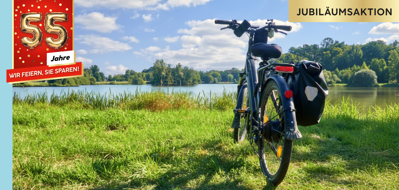 Fahrrad auf der Landschaft