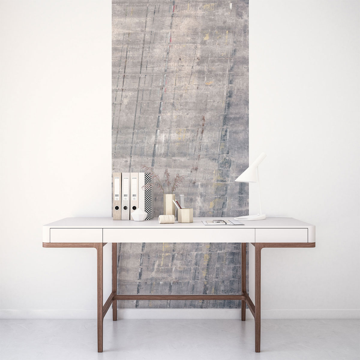 Komar  Vlies Fototapete Concrete Panel 100x250 cm