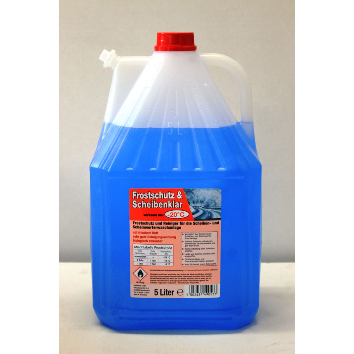 Frostschutz und Scheibenklar 5 L