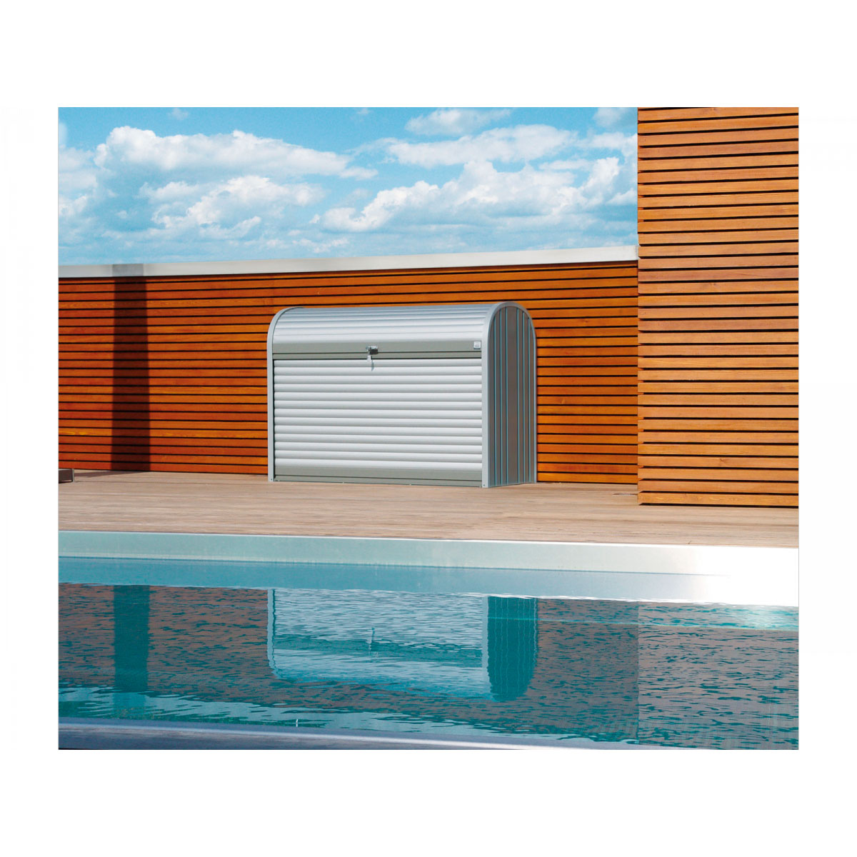 Biohort Universalbox StoreMax quarzgrau 163 x 120 x 78 cm Bild 3