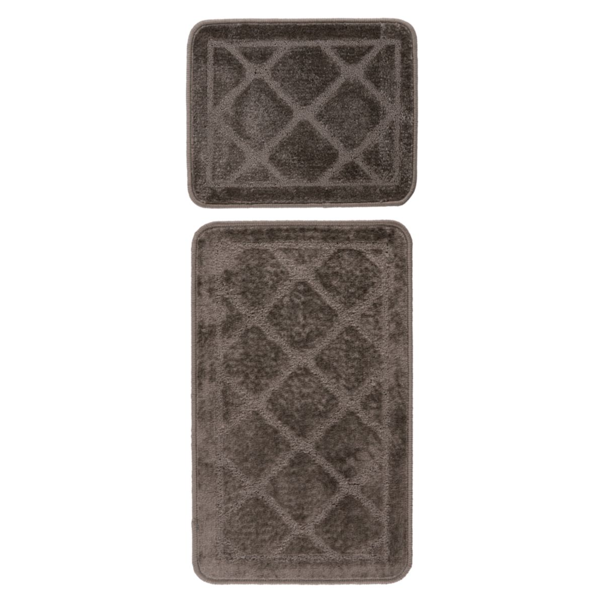 Badematte Lagoon 125 taupe  2er-Set