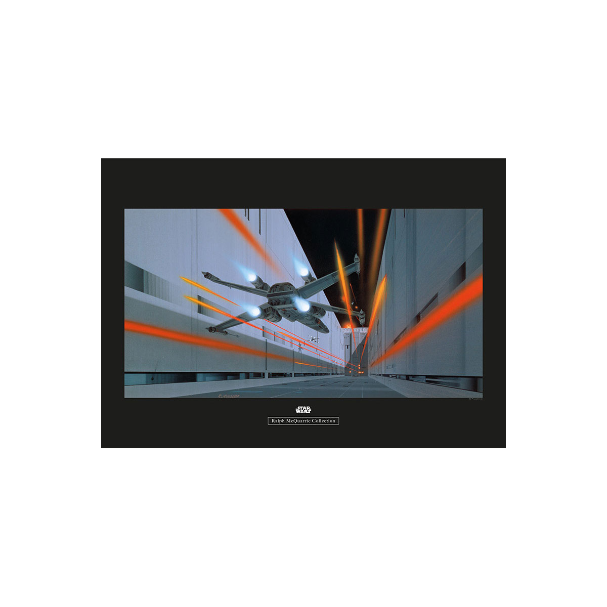 Komar  Wandbild Star Wars Classic Death Star Trench 70x50 cm Bild 2