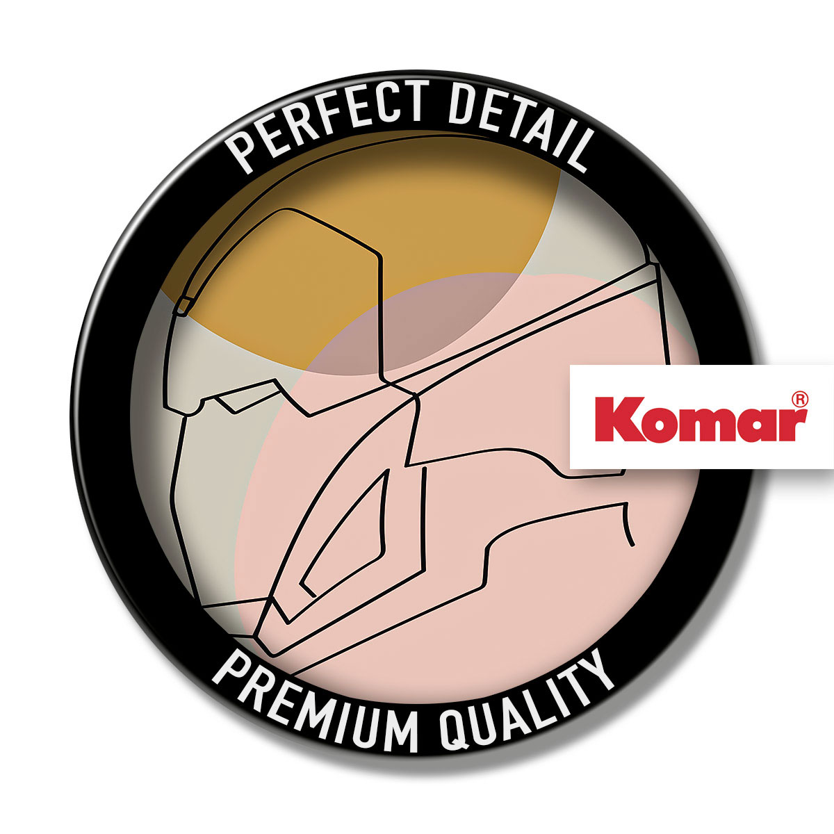 Komar  Wandbild Soulful Sanctuary Iron Man Head 50x70 cm Bild 4