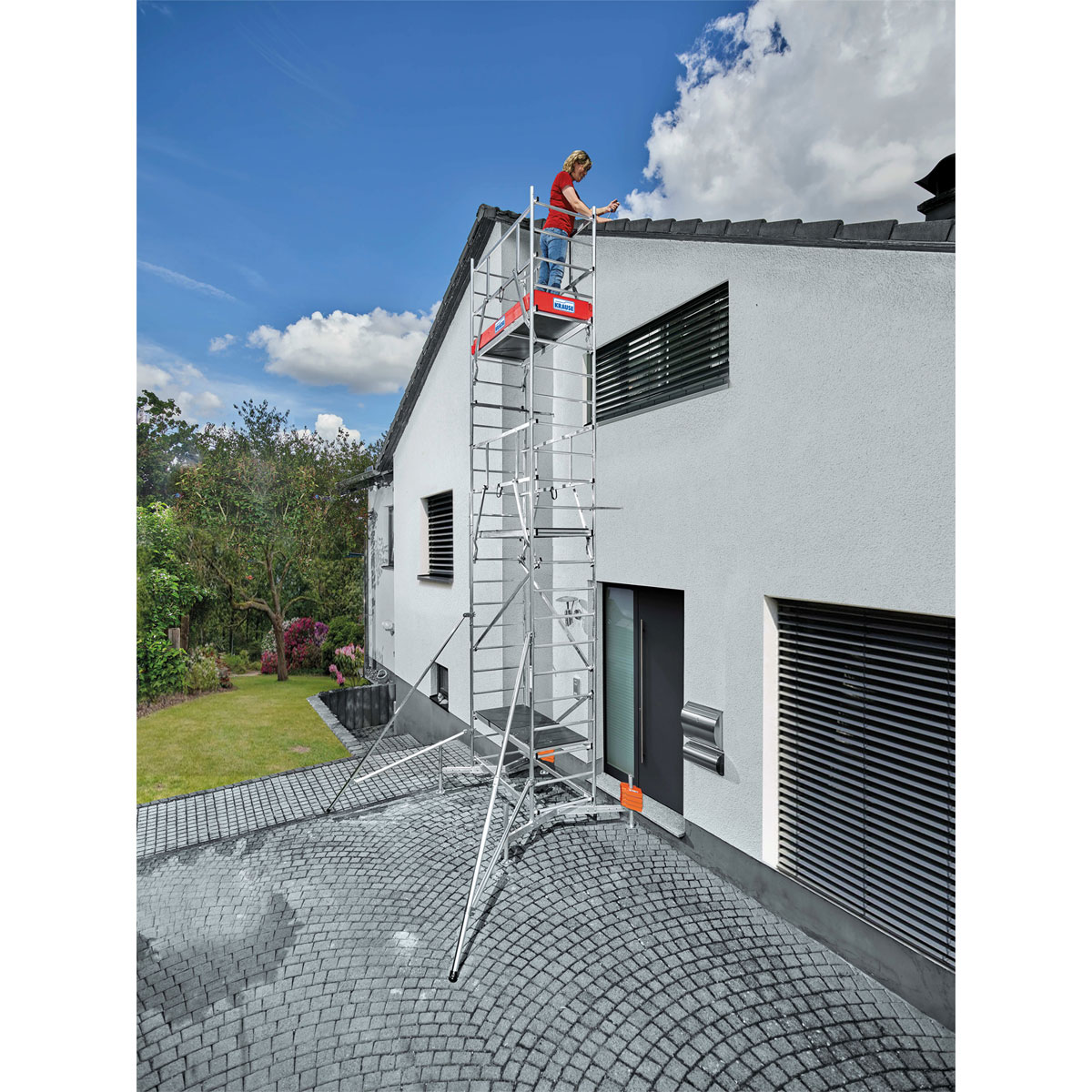 Krause  ClimTec Alu-Komplettgerüst Arbeitshöhe max 7m Bild 3
