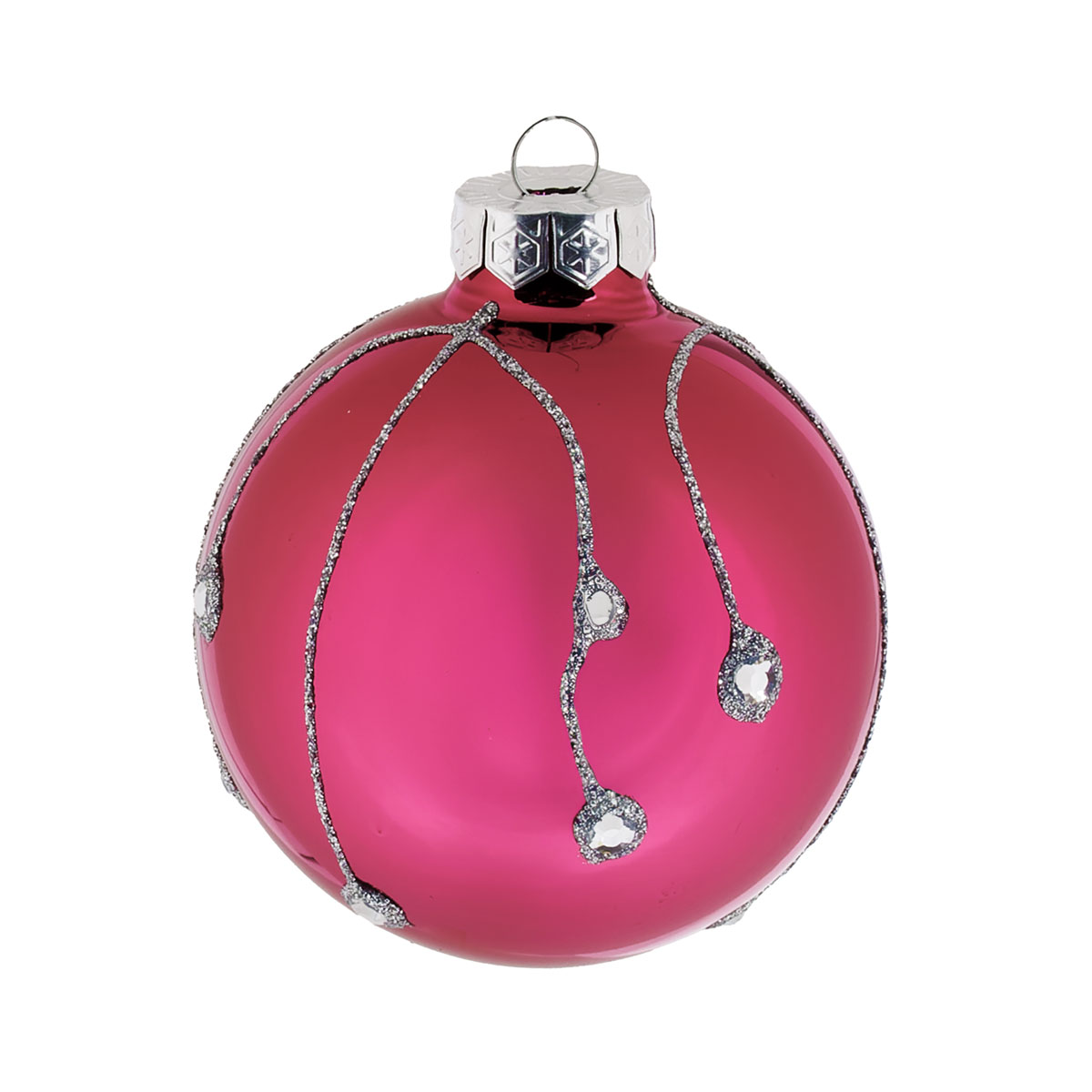 Ambientis Dekorierte Kugel Beere glänzend Bild 2