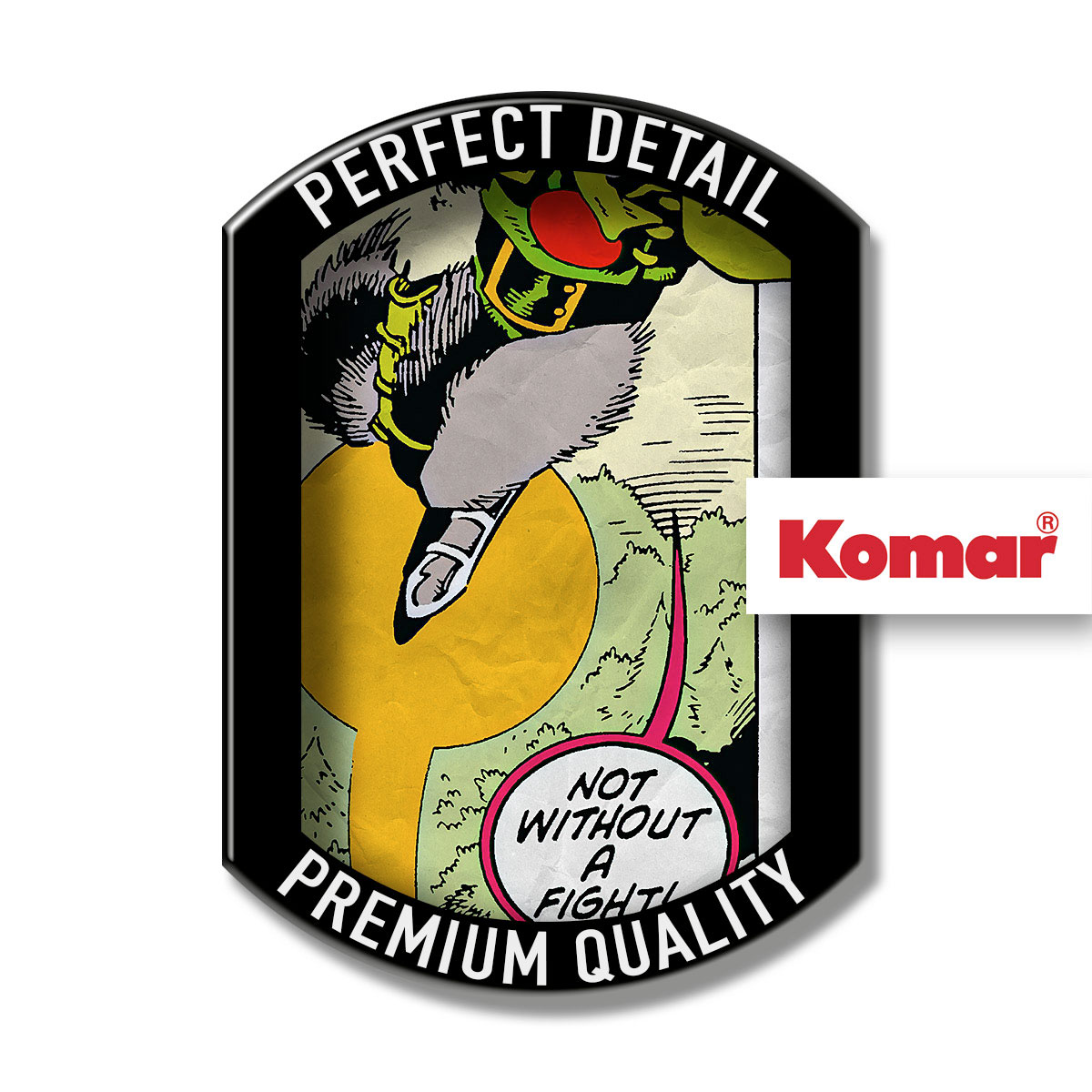 Komar  Vlies Fototapete Guardians Retro Comic Rocket Raccoon 100x250 cm Bild 3