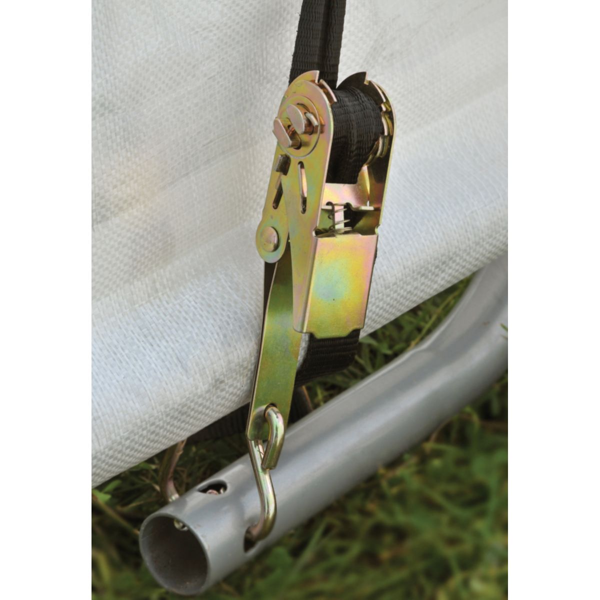 ShelterLogic Zeltgarage Gerätehaus 5,4 m² 300x180x200 cm Bild 5