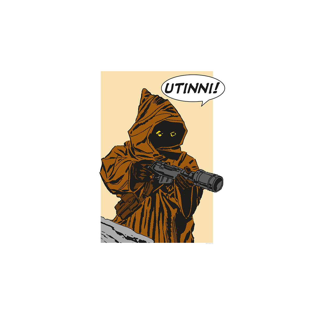 Komar  Wandbild Star Wars Classic Comic Quote Java 30x40 cm Bild 2