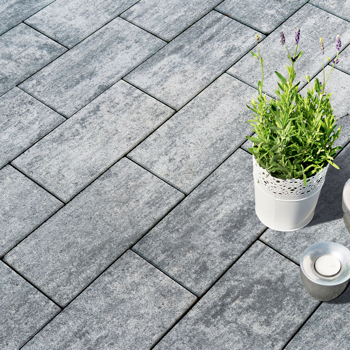 Diephaus  Pflaster Cozy weiss-schwarz 30 x 15 x 6 cm Bild 2