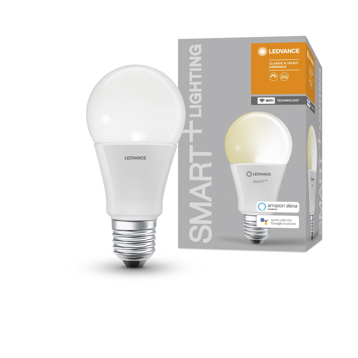 Ledvance SMART+ Glühlampe Classic A 9,6 x 6,1 x 15,4 cm 100 Watt dimmbar Bild 1