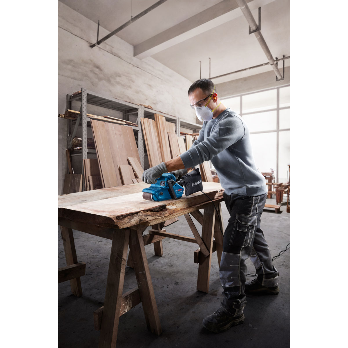 Bosch Professional Bandschleifer GBS 750 Bild 6