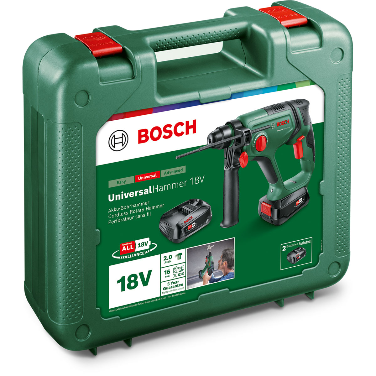 Bosch  Akku-Bohrhammer UniversalHammer 18V Bild 2