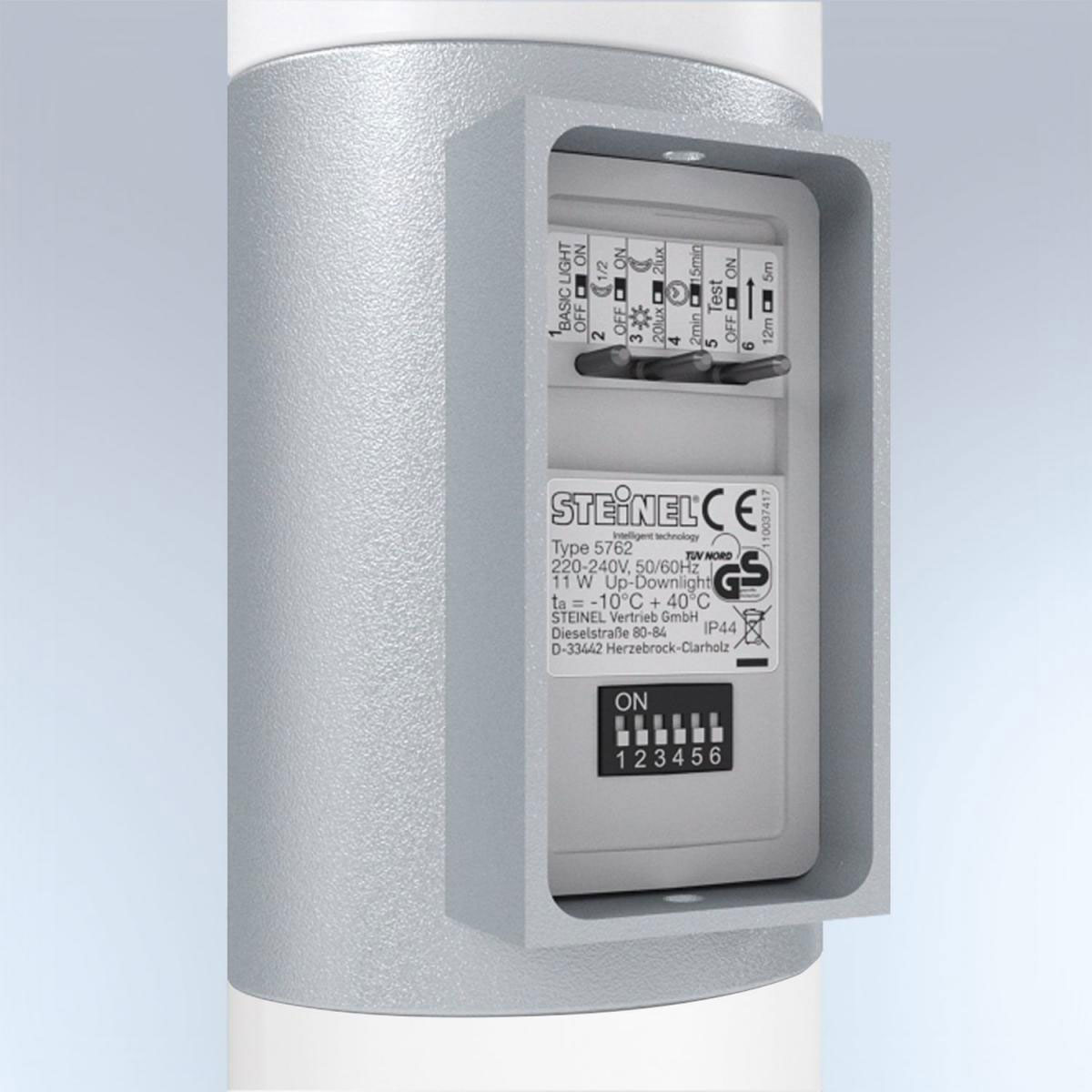 STEINEL L 910 LED-buitenwandlamp, antraciet STEINEL L 910 LED-buitenwandlamp, antraciet