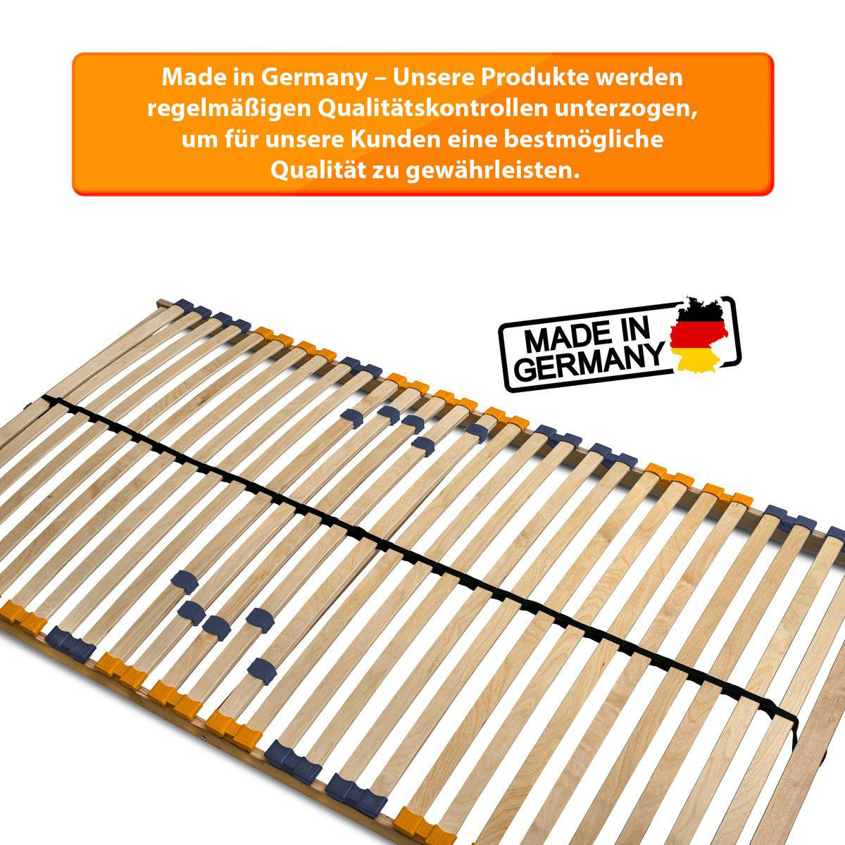 Coemo 2er Set Lattenrost für Partner MULTIRA 90 x 200 cm Bild 2