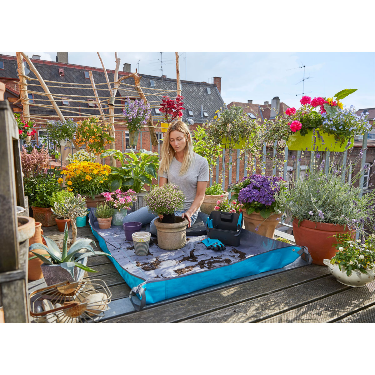 Gardena  Pflanzmatte City Gardening Größe L Bild 2