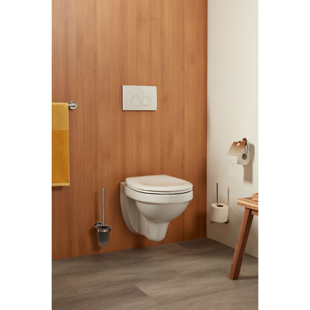 Haceka  Toilettenbürste Glas Kosmos Chrom Bild 2