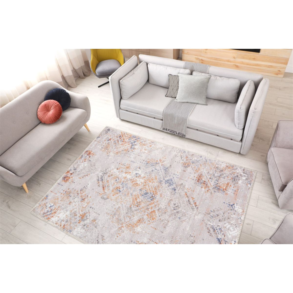 Prayer 425 Creme 120cm x 180cm Bild 3