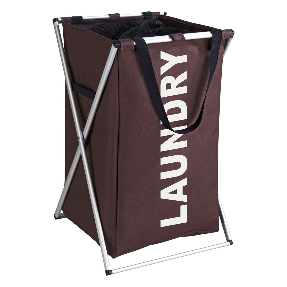 Wenko Wäschesammler Uno braun 52 l Bild 1