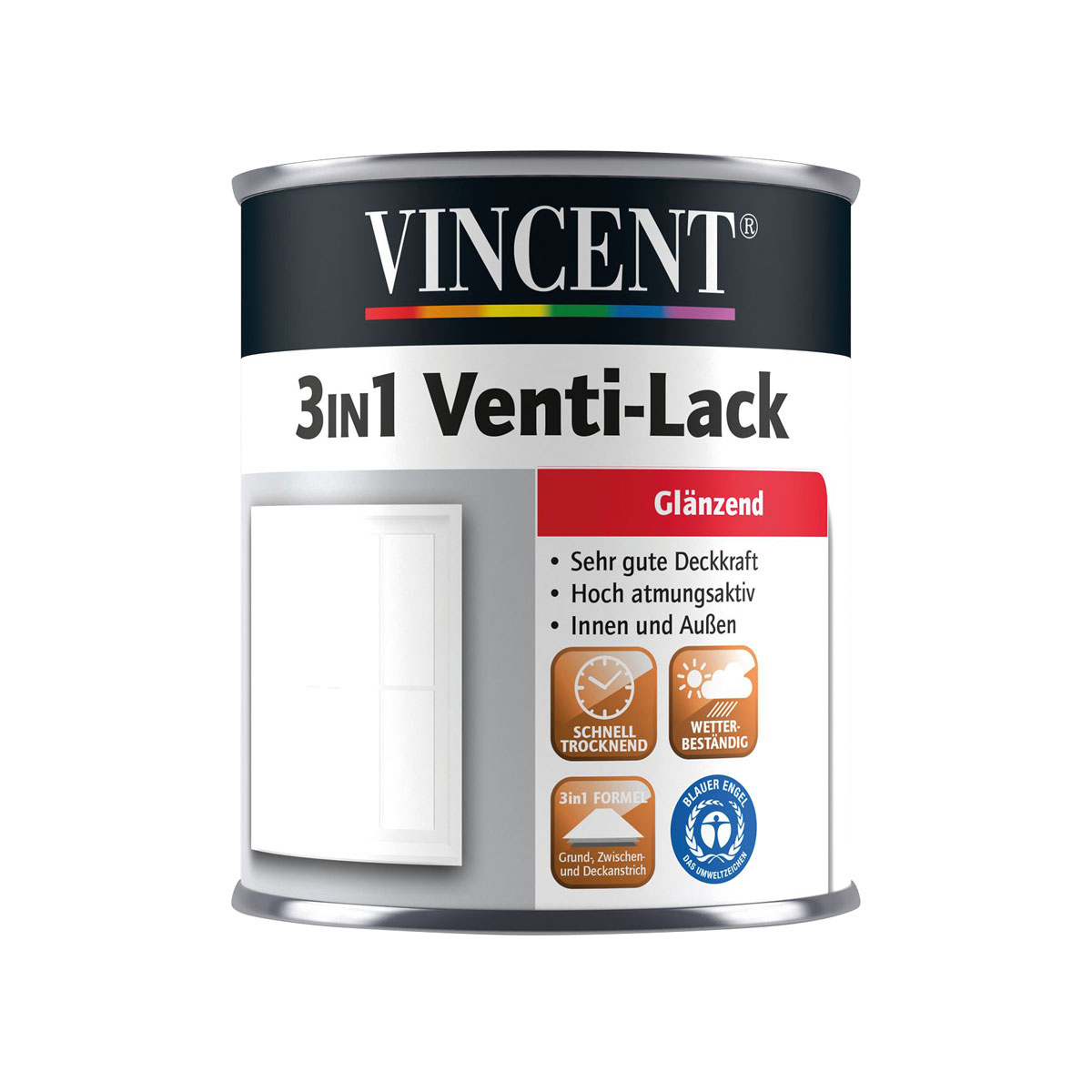 Vincent 3in1 Venti-Lack glänzend 750 ml