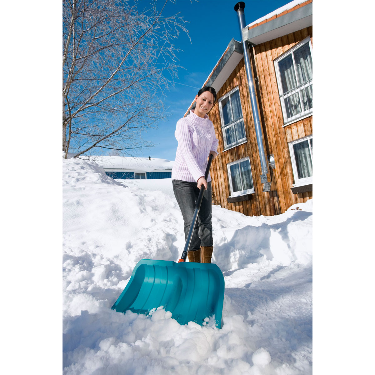 Gardena  Combisystem Schneeschieber Alu 50 50 cm Bild 2